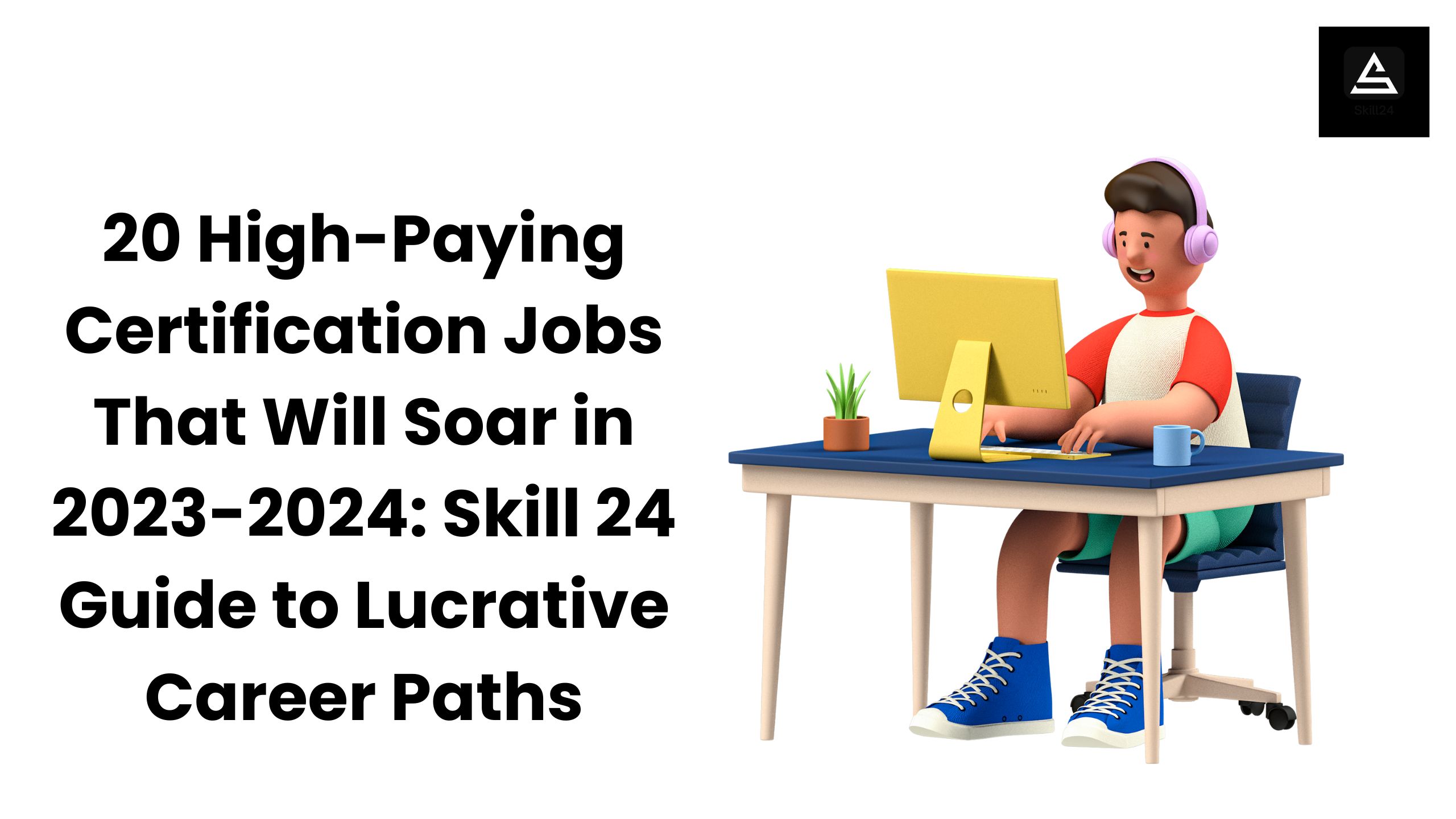 20 High-Paying Certification Jobs That Will Soar in 2023-2024: Skill 24 Guide to Lucrative Career Paths